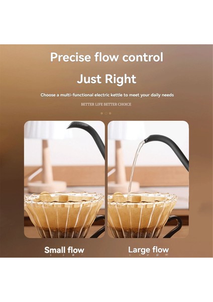 1000ML Hızlı Isınan Su Kabı 304 Paslanmaz Çelik Elektrikli Su Isıtıcısı ve Kahve Isıtıcısı Otomatik Kapanma Ab Fişi (Yurt Dışından)