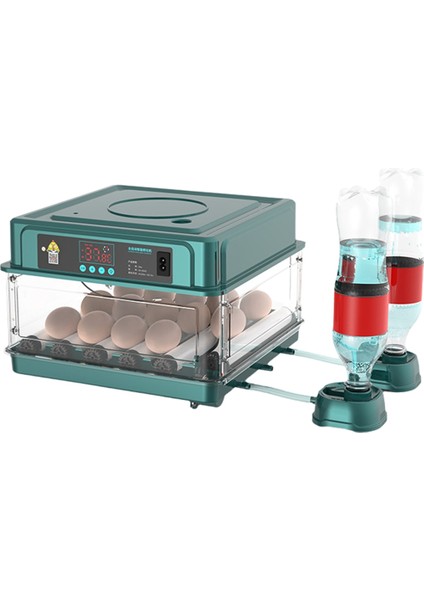 Otomatik Akıllı Kuluçka Makinesi Otomatik Yumurta Kuluçka Makinesi 15 Yumurta Turner Candler Sıcaklık Kontrolü Au Fişi (Yurt Dışından)