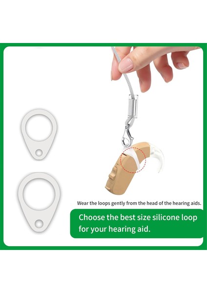 Yetişkinler ve Yaşlılar Için Işitme Cihazı Klipsi, Taşınabilir Askı Ipi Kaybolmaya Karşı Ip Güvenlik Klipsi Sabitleme Kordonu Koruma Ipi 4 Adet (Yurt Dışından) fiyatları