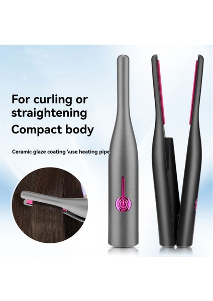 Çok Işlevli Saç Kıvırıcı Saç Düzleştirici Düz Saçak Taşınabilir Saç Kıvırma Düzleştirme Şekillendirme Aracı Abd Fişi (Yurt Dışından) fiyatları