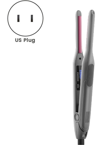 Çok Işlevli Saç Kıvırıcı Saç Düzleştirici Düz Saçak Taşınabilir Saç Kıvırma Düzleştirme Şekillendirme Aracı Abd Fişi (Yurt Dışından) indirimleri