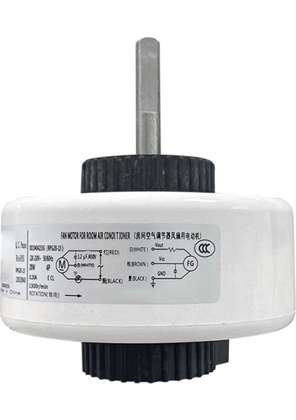Klima Için Pg Fan Motoru, RPG15Q-3 Y4S476A711 Motor Parçaları Yedek Parçaları ile Uyumlu (Yurt Dışından)