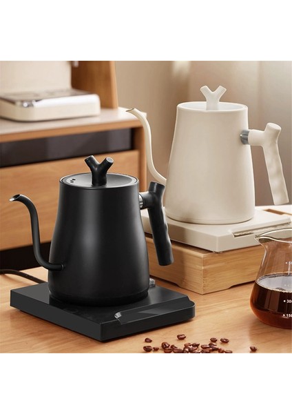 1000ML Hızlı Isınan Su Kabı 304 Paslanmaz Çelik Elektrikli Su Isıtıcısı ve Kahve Isıtıcısı Otomatik Kapanma Abd Fişi (Yurt Dışından)