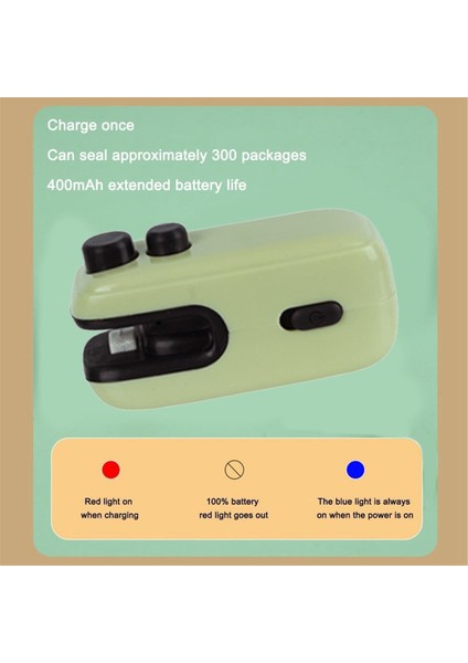 Mini Poşet Sızdırmazlık Makinesi 2'si 1 Arada USB Taşınabilir El Tipi Vakumlu Gıda Sızdırmazlık Makinesi Poşet Sızdırmazlık Makinesi Atıştırmalıklar Sebze Taze Depolama (Yurt Dışından) fırsatları