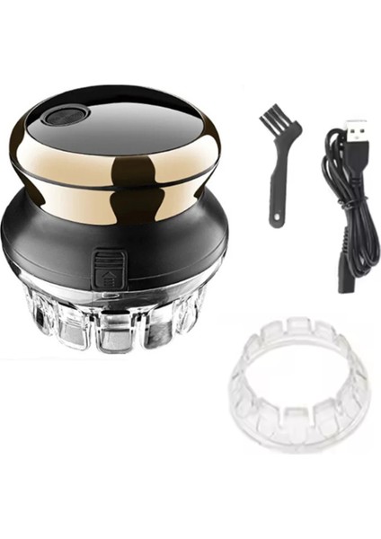 Erkekler Için Profesyonel Saç Kesme Makineleri Otomatik Dairesel Saç Kesme Makinesi Kablosuz LED Ekranlı Kendi Kendine Saç Kesme Seti (Yurt Dışından)