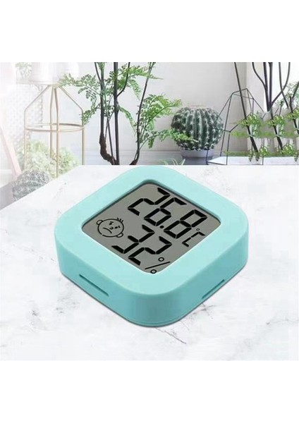 Mini Yüz Termometre Ev Ofis LCD Termometre Çift Taraflı Bant (Yurt Dışından) fırsatları