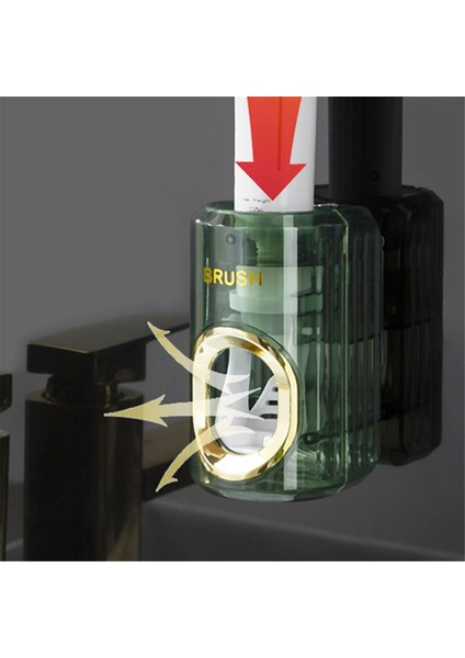 Hafif Diş Macunu Sıkacağı, Otomatik Diş Macunu Sıkacağı, Hassas Diş Macunu Sıkma Aleti, Ev Tipi Delme Gerektirmeyen, C (Yurt Dışından) fırsatları