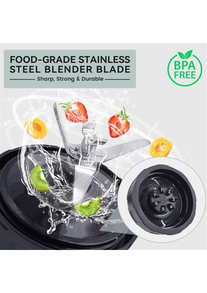 Ninja BL480 BL482 BL642 BL682 NN102 Blender Yedek Parçaları Için 7 Fins Blender Bıçağı Çıkarıcı Bıçak Takımı (Yurt Dışından) modelleri