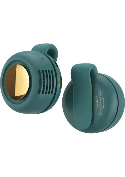 Bel Askılı Şarjlı Fan Bel Klipsli Mini Cyclone Fan Taşınabilir USB Şarjlı Fan Tembel Klipsli Küçük Cyclone Fan Yeşil (Yurt Dışından) indirimleri