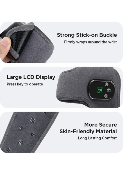 Elektrikli Ayak Bileği Masaj Aleti Isıtma ve Sohbet Kablosuz Isıtma Pedi Spor Iyileşme Desteği Destek Kemeri Için Bilek Sarma (Yurt Dışından) fırsatları