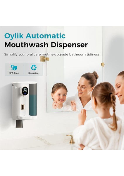 2 Bardak 4 Seviye ve LED Ekranlı Banyo Için Otomatik Ağız Suyu Dispenseri Elektrikli Akıllı Ağız Suyu Dispenseri (Yurt Dışından) fiyatları
