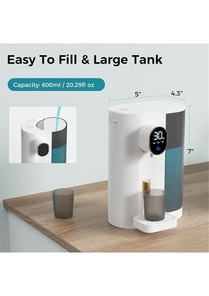 2 Bardak 4 Seviye ve LED Ekranlı Banyo Için Otomatik Ağız Suyu Dispenseri Elektrikli Akıllı Ağız Suyu Dispenseri (Yurt Dışından) fırsatları