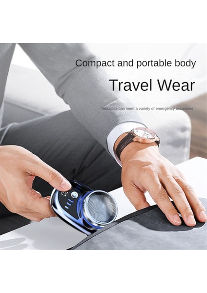 Elektrikli Tıraş Makinesi USB Şarj Edilebilir Dijital Ekranlı Erkek Seyahat Taşınabilir Çıkarılabilir Tıraş Makinesi Sakal ve Kıl Düzeltici, A (Yurt Dışından) fiyatları