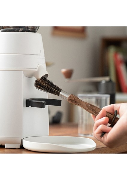 Profesyonel Kahve Fırçası, Doğal Kıllı Kahve Öğütücü Fırçası, Baristalar Için Boyun Askılı Ceviz Saplı Espresso Fırçası (Yurt Dışından) modelleri