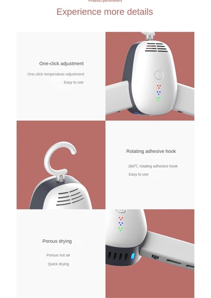 Akıllı Taşınabilir Katlanabilir Çamaşır Kurutma Makinesi Çamaşır Askısı Askıları Yurt Evi Için Çamaşır Kurutma Makinesi Abd Fişi (Yurt Dışından)