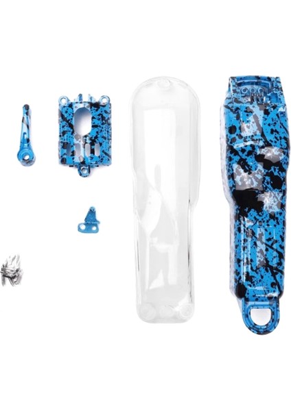 Huaer 8148 8591 Saç Kesme Makinesi Kabuğu Elektrikli Saç Kesme Makinesi Kabuğu Çatlak Elektrikli Saç Kesme Makinesi Aksesuarları Mavi Için Uygundur (Yurt Dışından)