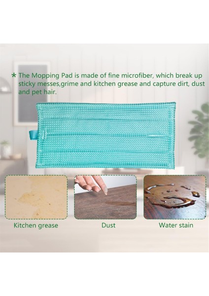 Vorwerk Kobold SP600 Elektrikli Süpürge Parçaları Için 6 Adet Mop Pedleri Yedek Yıkanabilir Buharlı Mop Bezleri (Yurt Dışından) fırsatları
