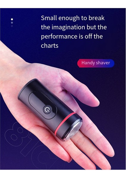Yeni Kompakt Tıraş Makinesi Mini Taşınabilir Tıraş Makinesi Tip-C Hızlı Şarjlı Seyahat Ev Dijital Ekranlı Sakal Tıraş Makinesi (Yurt Dışından) fiyatları