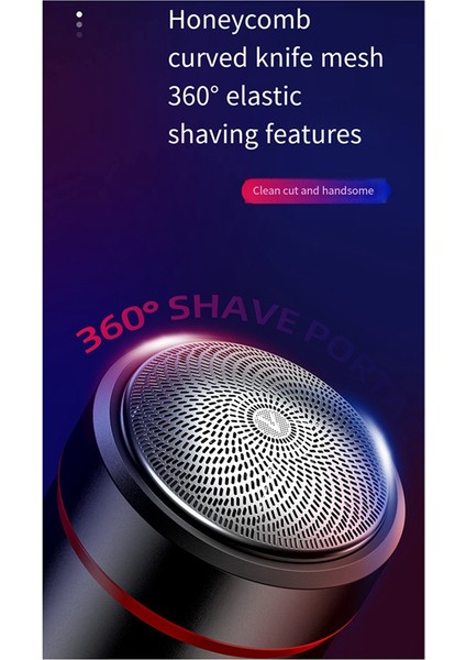 Yeni Kompakt Tıraş Makinesi Mini Taşınabilir Tıraş Makinesi Tip-C Hızlı Şarjlı Seyahat Ev Dijital Ekranlı Sakal Tıraş Makinesi (Yurt Dışından) indirimleri