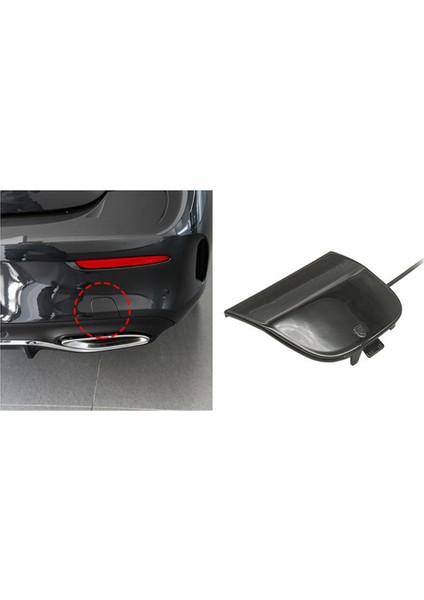 Mercedes-Benz W205 2015-2021 Arka Römork Kapağı Için Boyasız 2058851624 Araç Arka Tampon Çekme Kancası Deliği Kapağı (Yurt Dışından) modelleri