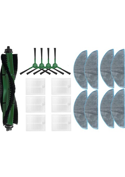 Irobot Romba Combo Essential / 2 Essential / Vac Essential / Essential Vac 2 Robot Süpürge Ana Yan Fırça Mop Filtresi (Yurt Dışından) indirimleri