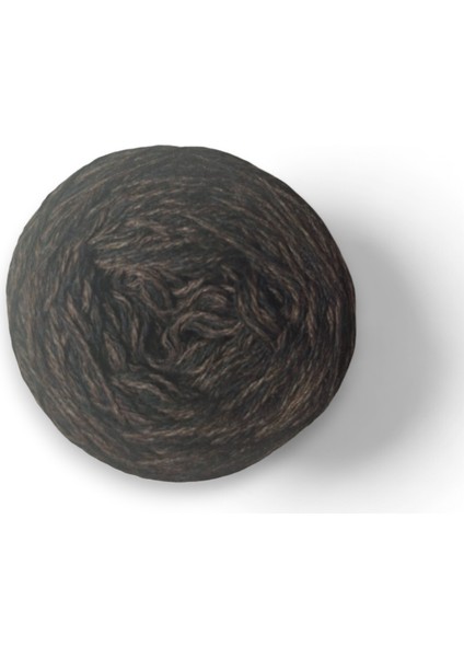 Acı Kahve ve Siyah Renk Karışımı, Iki Kat, Bükümlü Shetland Örgü Ipi (%35 Yün-%65 Akrilik) fiyatları
