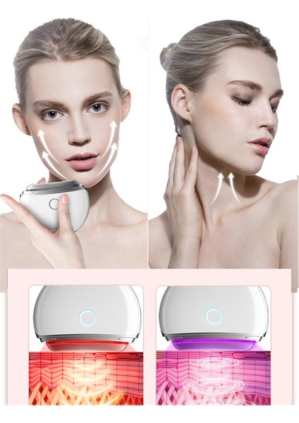 3 Isıtma Seviyeli ve Yaşlanma Karşıtı Elektrikli Yüz Masaj Aleti, Boyun ve Yüz Germe (Yurt Dışından) fırsatları