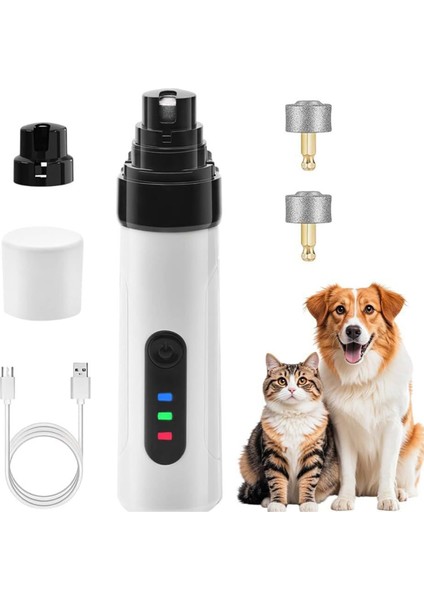 Evcil Hayvan Tırnak Öğütücüsü Köpek Tırnak Makası Şarj Edilebilir USB Evcil Hayvan Tırnak Öğütücüsü Köpekler Için Tırnak Öğütücü Evcil Hayvan Bakım Aletleri (Yurt Dışından) fiyatları