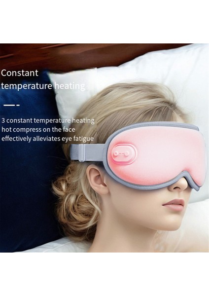3D Göz Koruma Buhar Göz Maskesi Elektrikli Isıtma Sıcak Akıllı Isıtma Uyku Gölgeleme USB Bağlantısı Titreşim Masajı (Yurt Dışından) modelleri