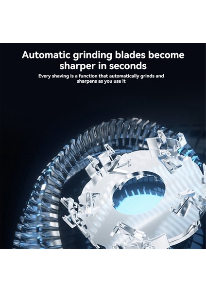 3D Elektrikli Şarj Edilebilir Tıraş Makinesi Ipx7 Su Geçirmez Yıkanabilir Bakım Tıraş Makinesi Sakal Favorileri Düzeltici Tıraş Makineleri (Yurt Dışından)