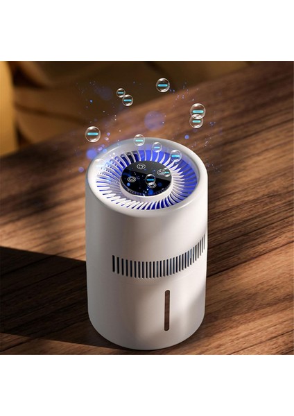 Bir Arada Nemlendirici ve Hava Temizleyici, Yatak Odası Için 2'si 1 Arada Buharlaştırıcı Nemlendirici ve Hepa Hava Temizleyici Kombosu, 4l Tank (Yurt Dışından) fırsatları