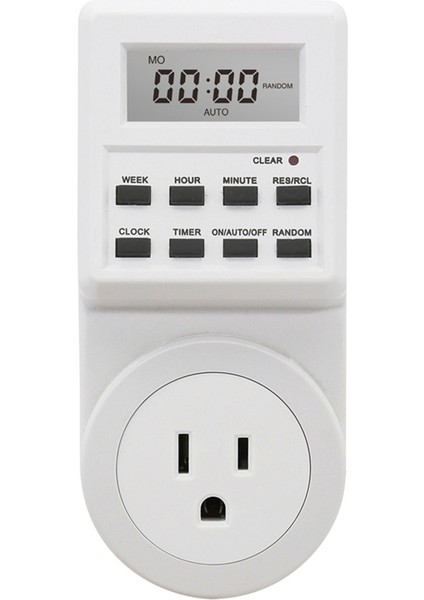 Dijital Zamanlayıcı Anahtar Prizi Ingiltere Anahtar Prizi 230V 50Hz 24 Saat Programlanabilir Zamanlama Prizi (Yurt Dışından) fiyatları