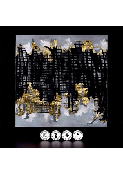 :temperli Cam Kare Tablo, Cam Tablo, Uv Baskı, CTT021