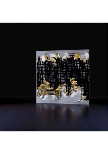 :temperli Cam Kare Tablo, Cam Tablo, Uv Baskı, CTT021