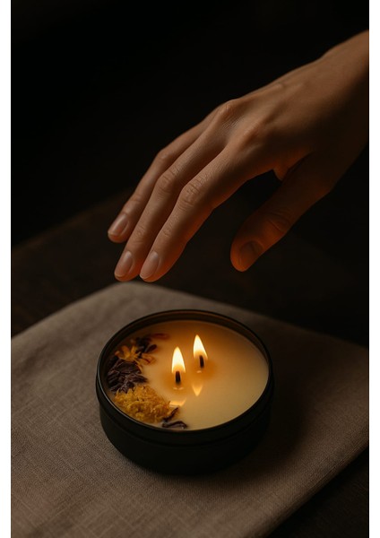 Fiya Candle Mum - %100 Doğal Genel Nemlendirici Losyon Mum - Yak & Erit & Sür Yumuşacık Sağlıklı Eller Için indirimleri