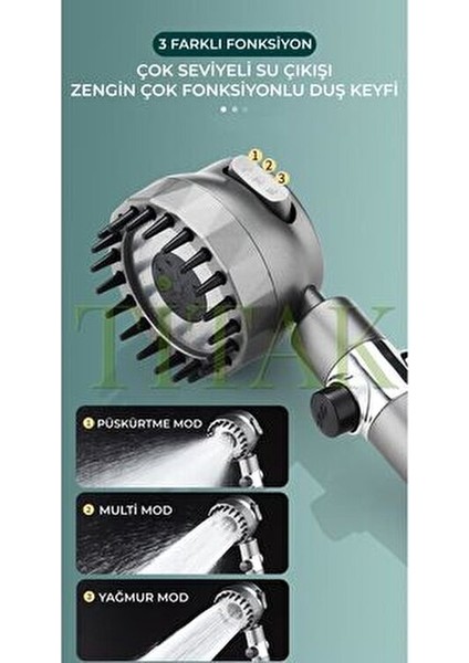 Yeni Nesil Masajlı Duş Başlığı indirimleri
