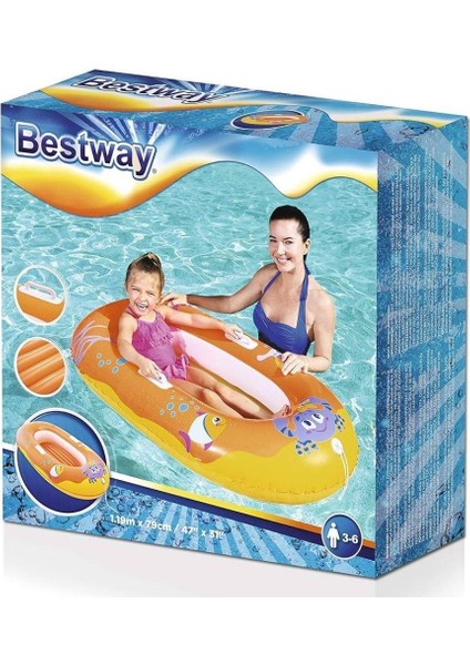 Bestway Desenli Çocuk Botu 119X79 cm - 34009 (Lisinya) modelleri
