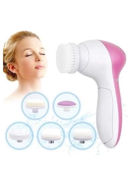 Pilli Yüz Cilt Temizleme Cihazı Siyah Nokta Peeling Fırça Seti Vücut Yüz Bakımı Masaj Aleti ( Lisinya ) fiyatları