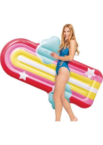 Intex Gökkuşağı Desenli Bulutlu Yatak 175CM -58729 (Lisinya) fırsatları