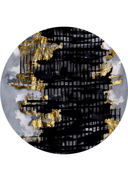 :temperli Cam Daire Tablo, Cam Tablo, Uv Baskı, CTT021