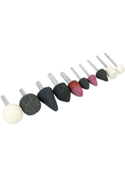 Mini Taş Zımpara Matkap Ucu Seti 10 Parça ( Lisinya ) fırsatları