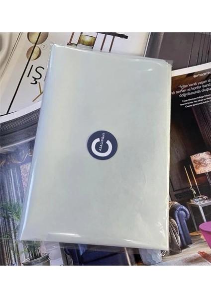 Buz Mavisi Pelür Kağıdı Ice Blue Tissue Paper Carta Velina 50X70 cm - 5 Adet