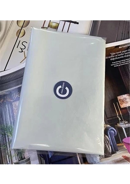 Buz Mavisi Pelür Kağıdı Ice Blue Tissue Paper Carta Velina 50X70 cm - 5 Adet modelleri