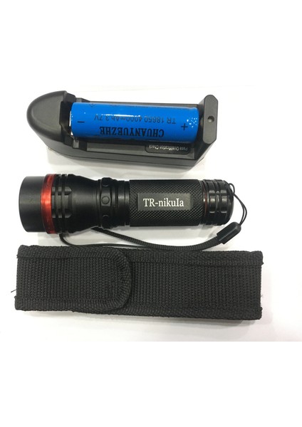 Beyaz LED Işıklı ,şarjlı Pil,şarj Cıhazlı El Fener 620 ( Lisinya ) modelleri