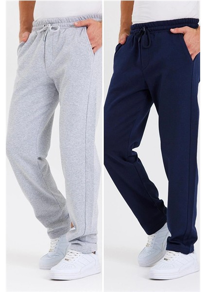 Düz Paça Siyah Rahat Kesim Günlük Kullanım Premıum Kalıte Erkek Eşofman Altı