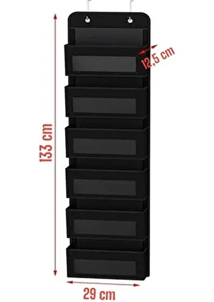 6 Katlı Kapı Arkası Düzenleyici Raf Anne Bebek Ürünleri İçin Modern Tasarım 133X29 cm modelleri