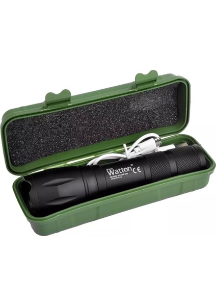 Powerbank Özellikli Uzun Menzilli El Feneri WT-039 - Lisinya