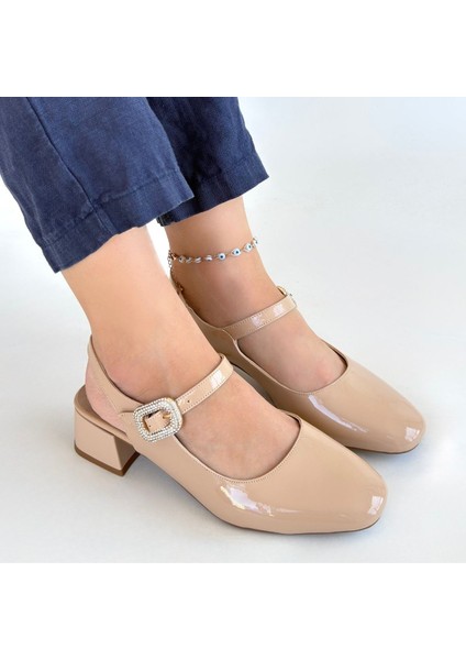 Gowe Nude Rugan Topuklu Ayakkabı - Lisinya fırsatları