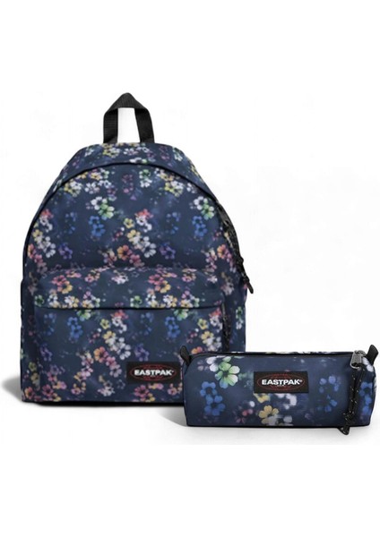 Benchmark Single Flora Fade Navy Kalem Çantası ve Padded Pak'r Okul Sırt Çantası Set fırsatları