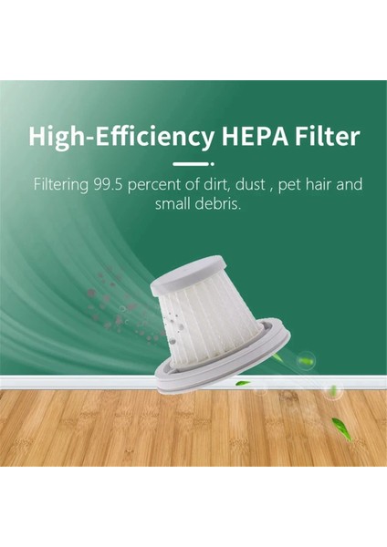 Xiaomi Mijia Için Handy Vakum Süpürge SSXCQ01XY H13 Hepa Filtre Parçaları Ev Araba Mini Kablosuz Değiştirme Filtre (Yurt Dışından) modelleri